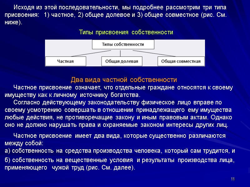 11      Исходя из этой последовательности, мы подробнее рассмотрим три